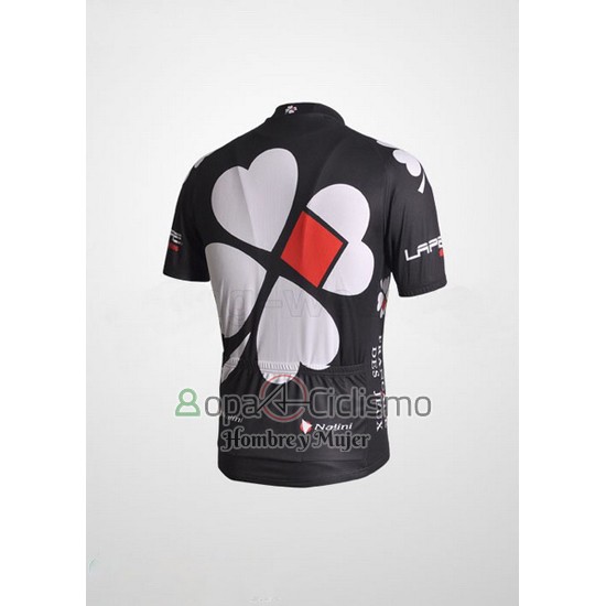 Fdj Ropa Ciclismo Culotte Corto 2010 Mangas Cortas Blanco y Negro